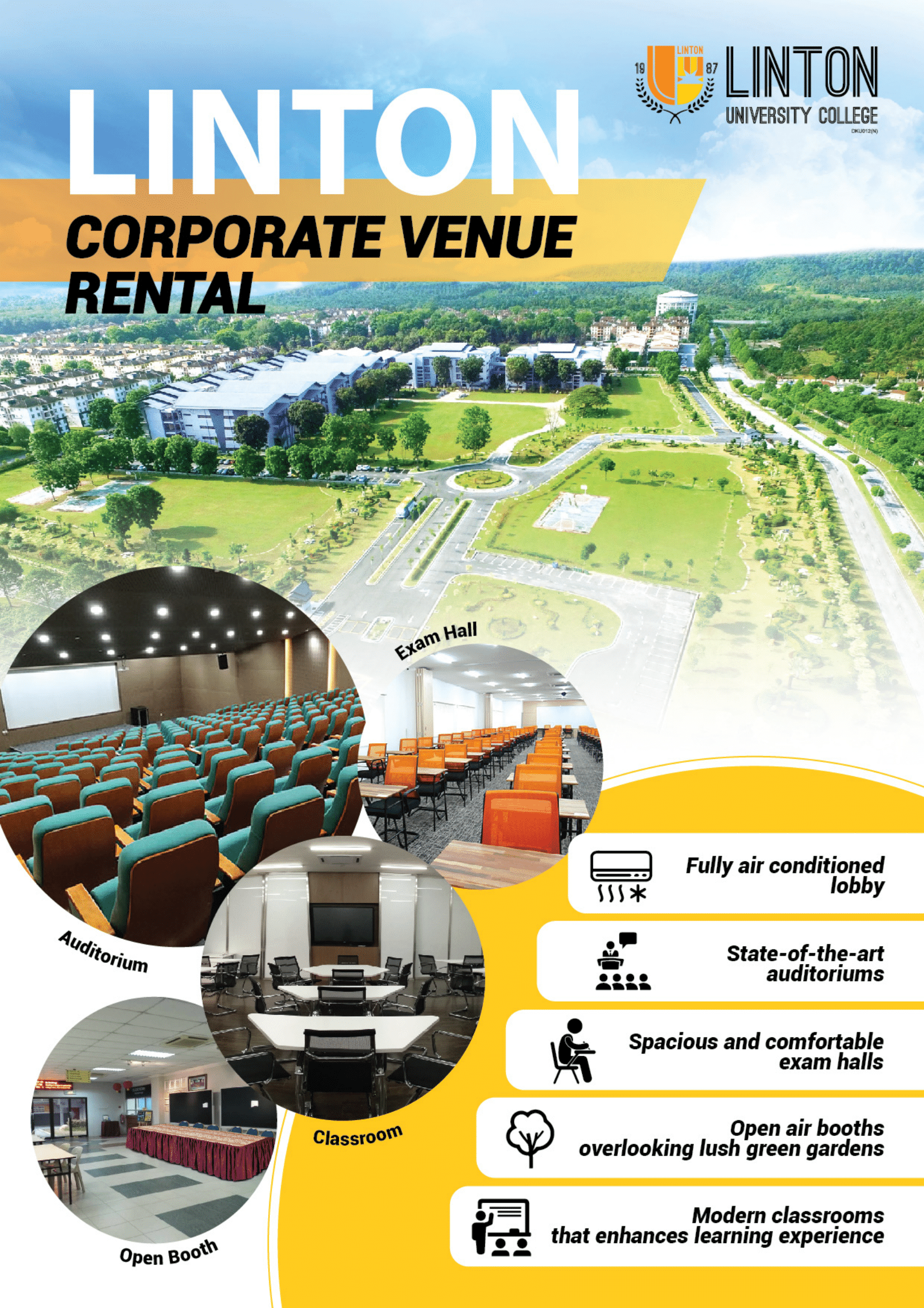 Venue Rental Linton University College